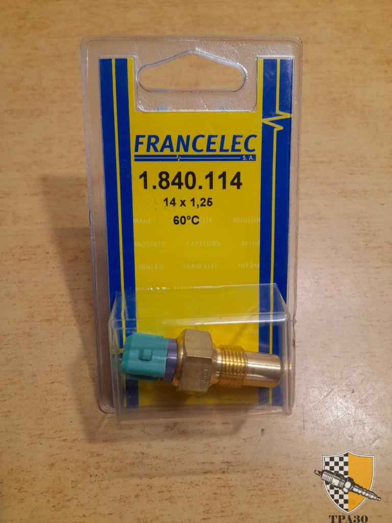 Sonde température d'eau Peugeot 306 1.9TD ZX LesAnciennes.com