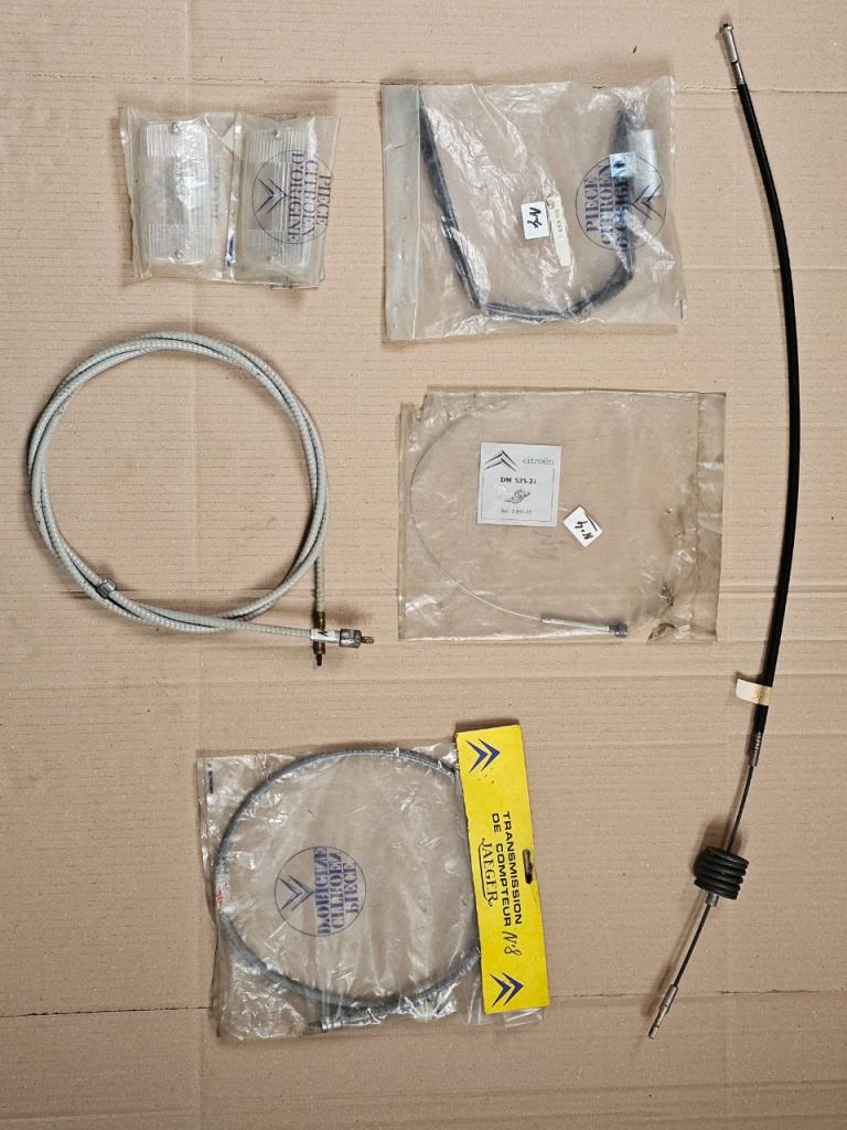 Cable et cabochon neuf CITROEN DS LesAnciennes.com