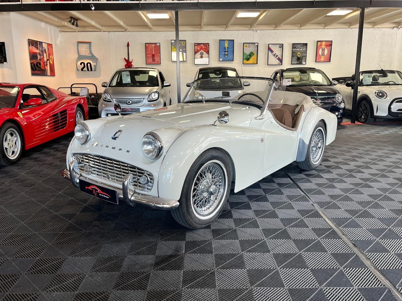 TRIUMPH TR3A - 1958 LesAnciennes.com