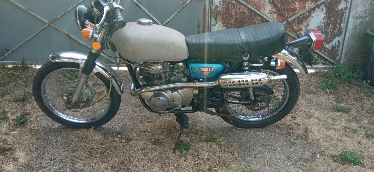 HONDA CL 360 - 1972 LesAnciennes.com