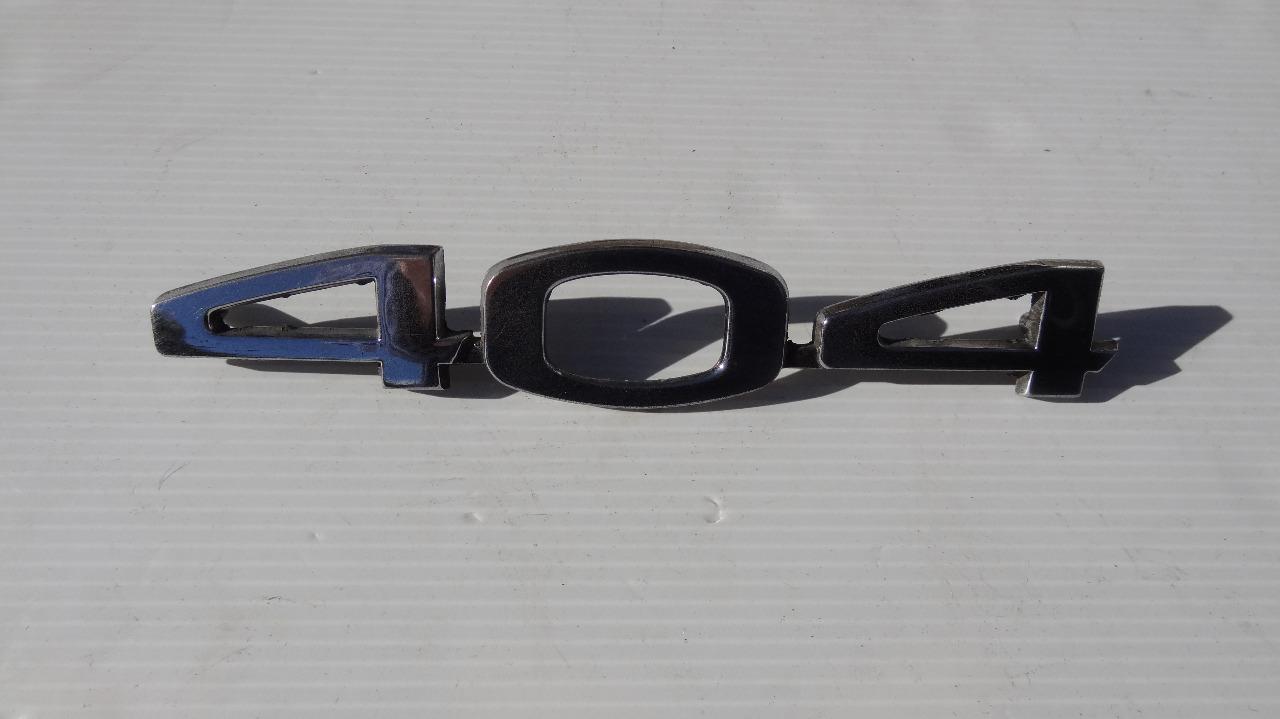 Monogramme PEUGEOT 404 LesAnciennes.com