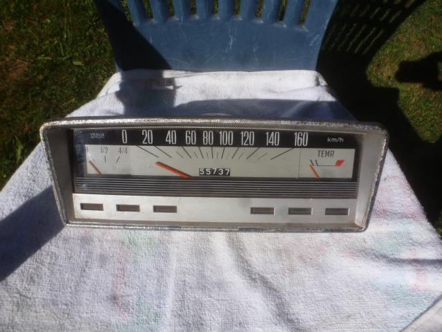 FIAT 124:compteur + jauges :Veglia LesAnciennes.com