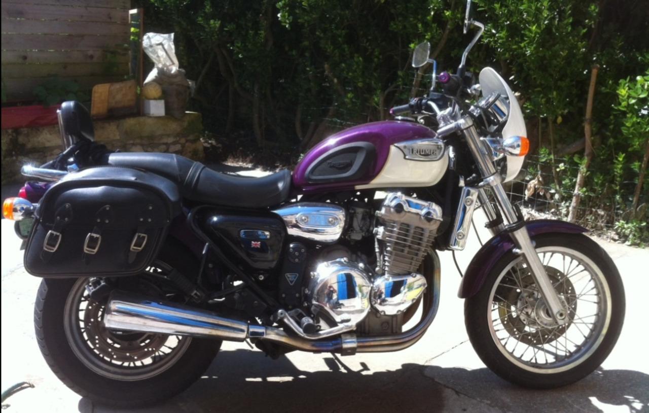 Sacoches d\'origine TRIUMPH 900 ADVENTURER 1995 LesAnciennes.com
