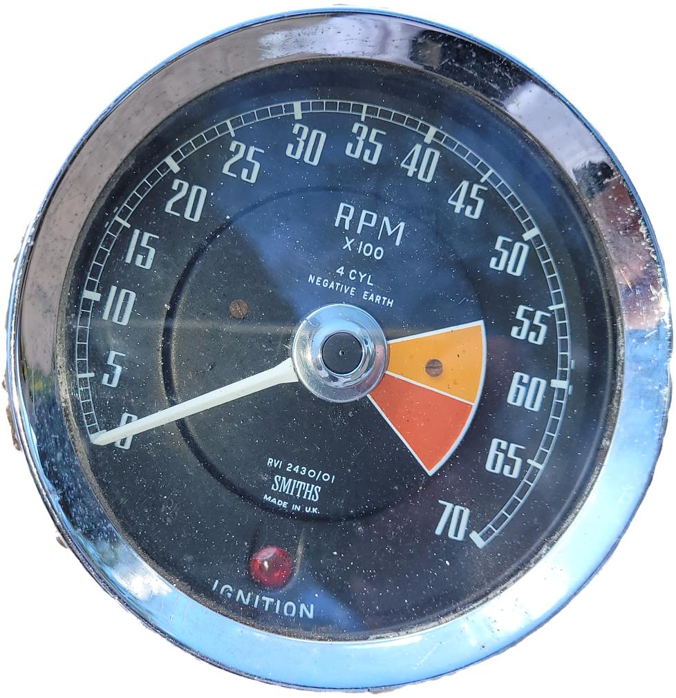 COMPTE TOURS MASSE NÉGATIF MG MGB 1962 A 1973 LesAnciennes.com