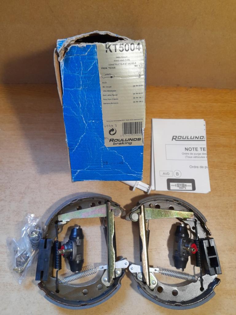 Kit frein arrière Audi 80 scirocco golf I KT5004 LesAnciennes.com