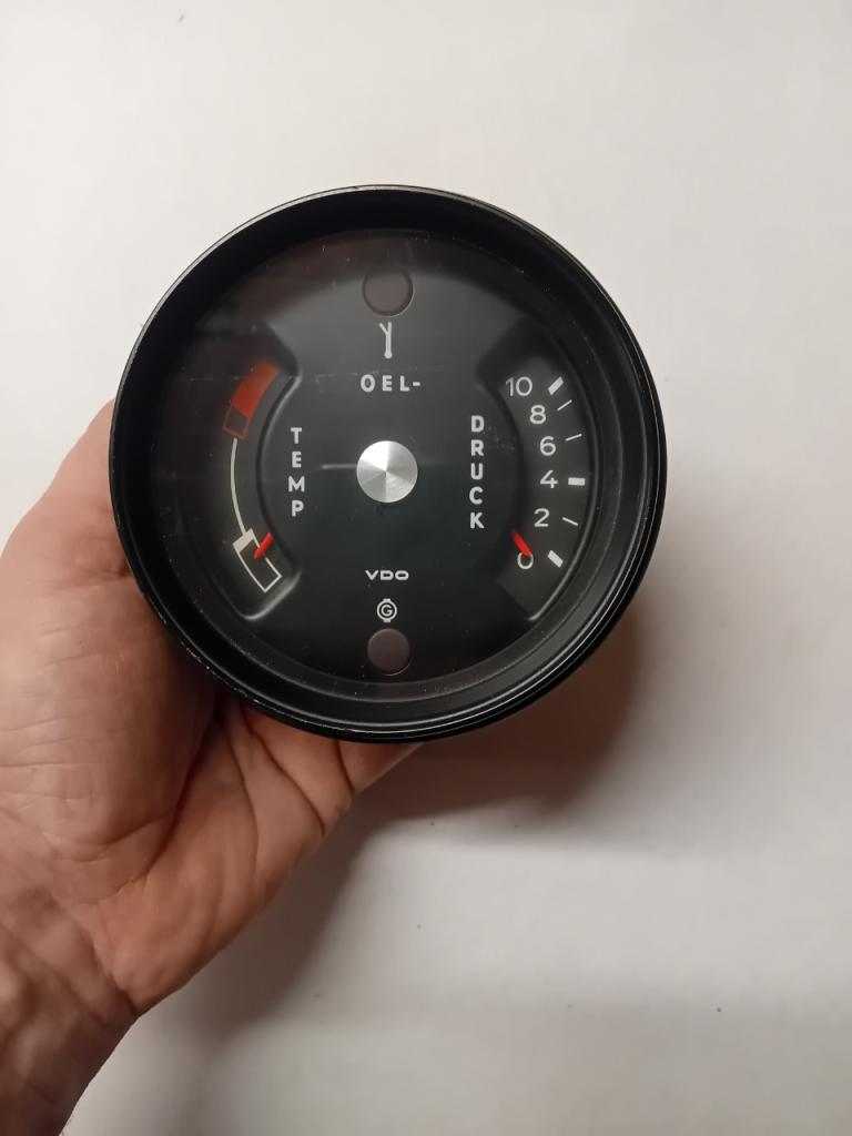 PORSCHE mano de pression et temp d'huile LesAnciennes.com