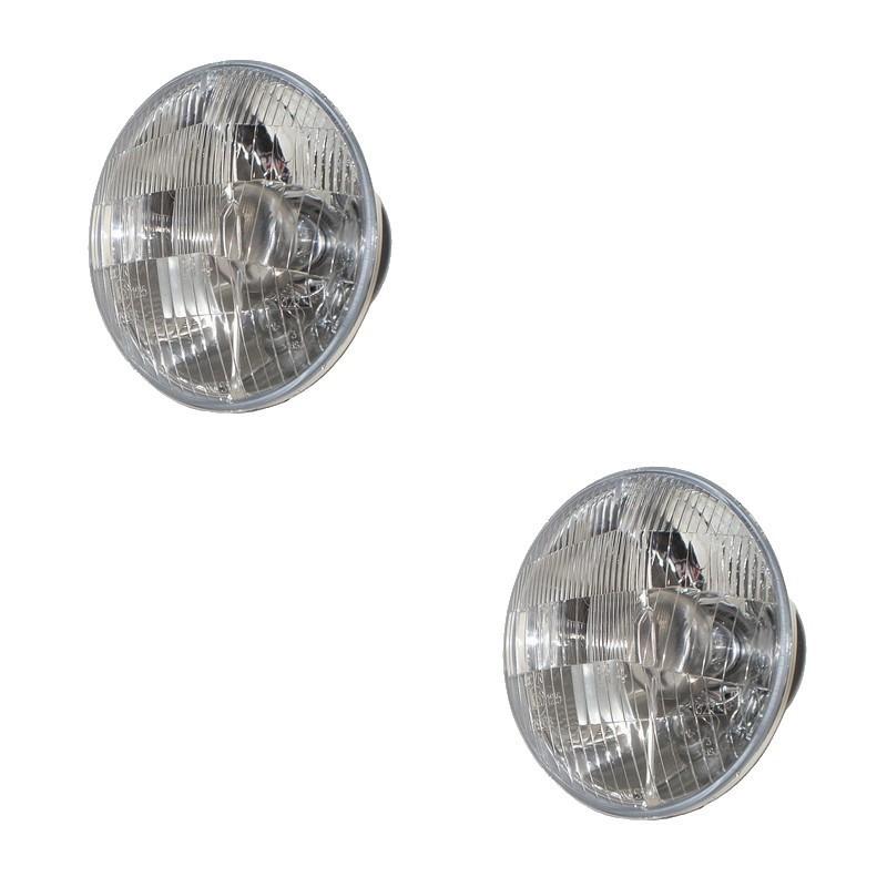 Jeu de 2 optiques de phares pour MERCEDES 4 phares LesAnciennes.com