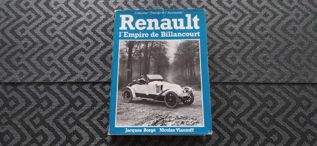 Livre RENAULT L'EMPIRE DE BILLANCOURT LesAnciennes.com
