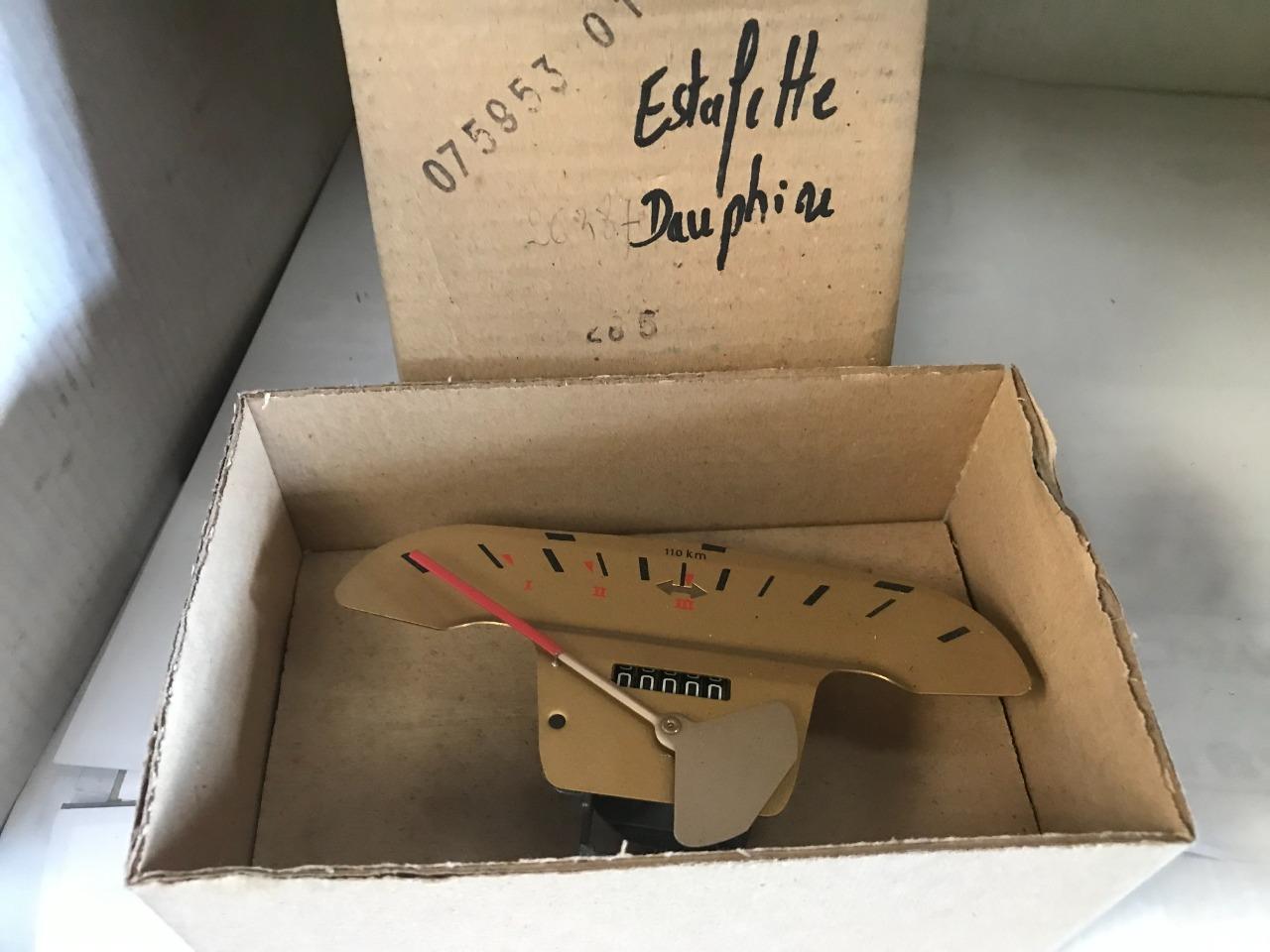 Compteur neuf RENAULT Estafette Dauphine LesAnciennes.com