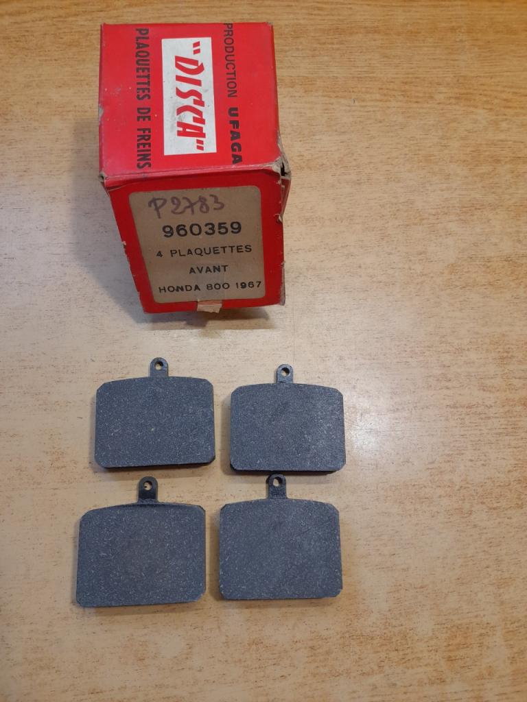 Plaquettes de Frein Avant Honda S800 LesAnciennes.com