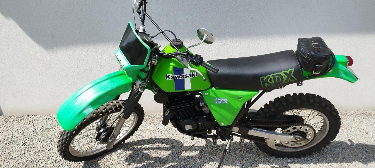 KAWASAKI KDX 420 kdx 175 - 1981 LesAnciennes.com