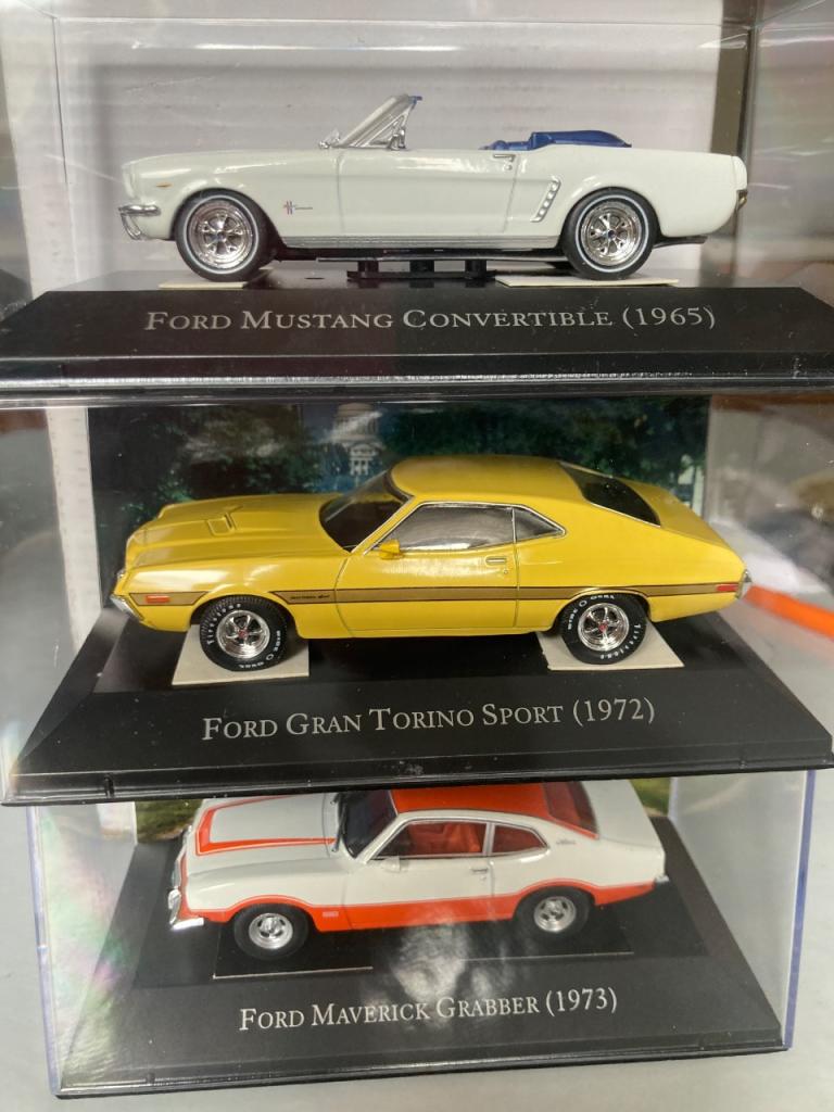 Miniatures Ford Muscle Cars au 1/43ème LesAnciennes.com