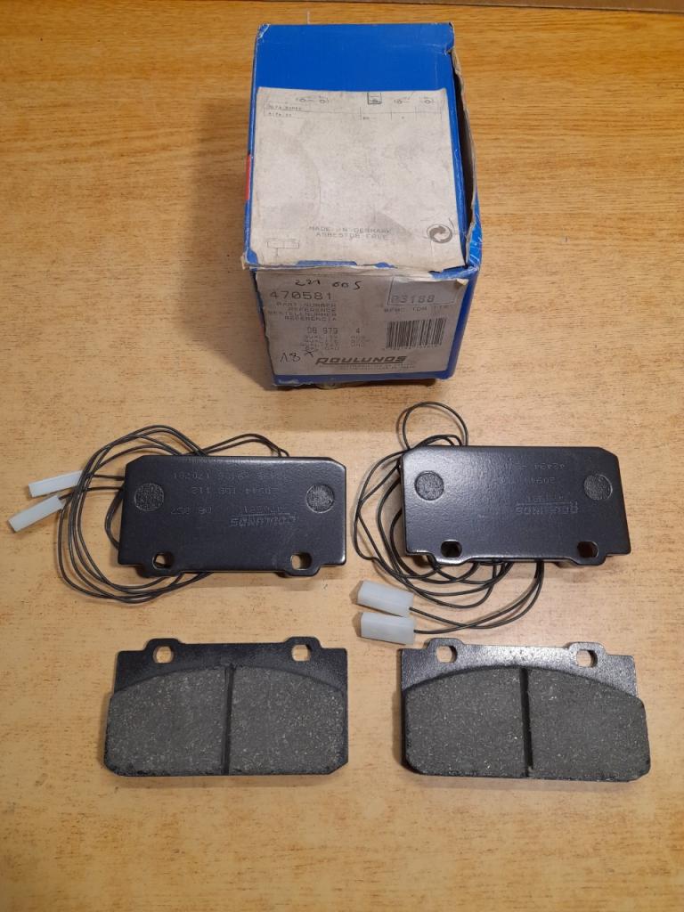 Plaquettes de frein Avant Alfa 33 LesAnciennes.com