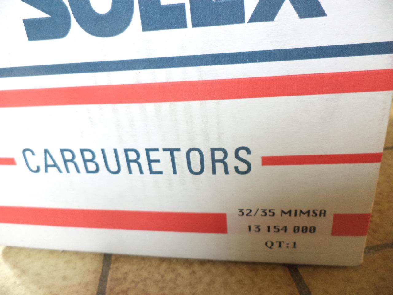 Carburateur solex 32-35 mimsa PEUGEOT 504 neuf LesAnciennes.com