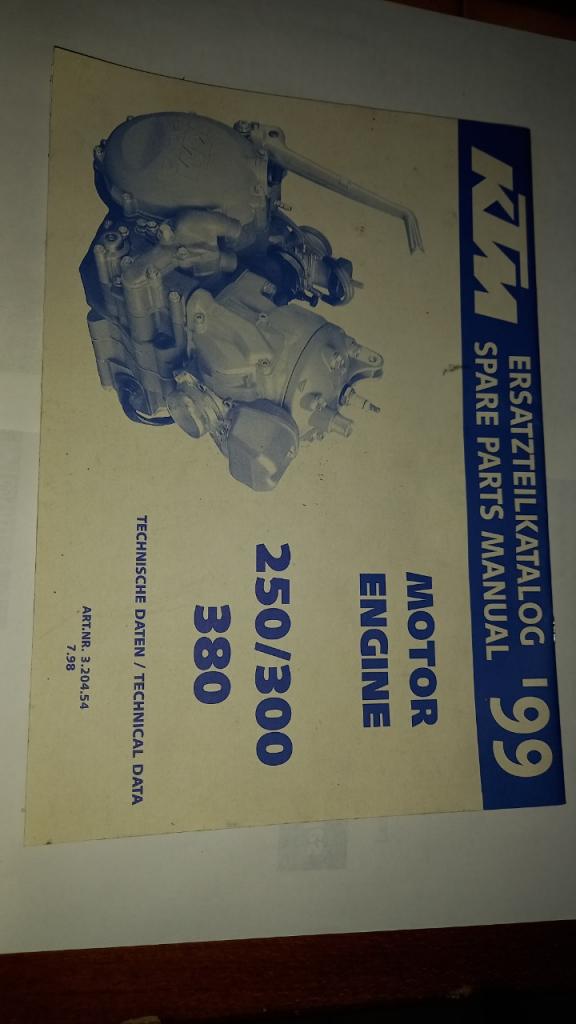 KTM catalogue pièces détachées LesAnciennes.com