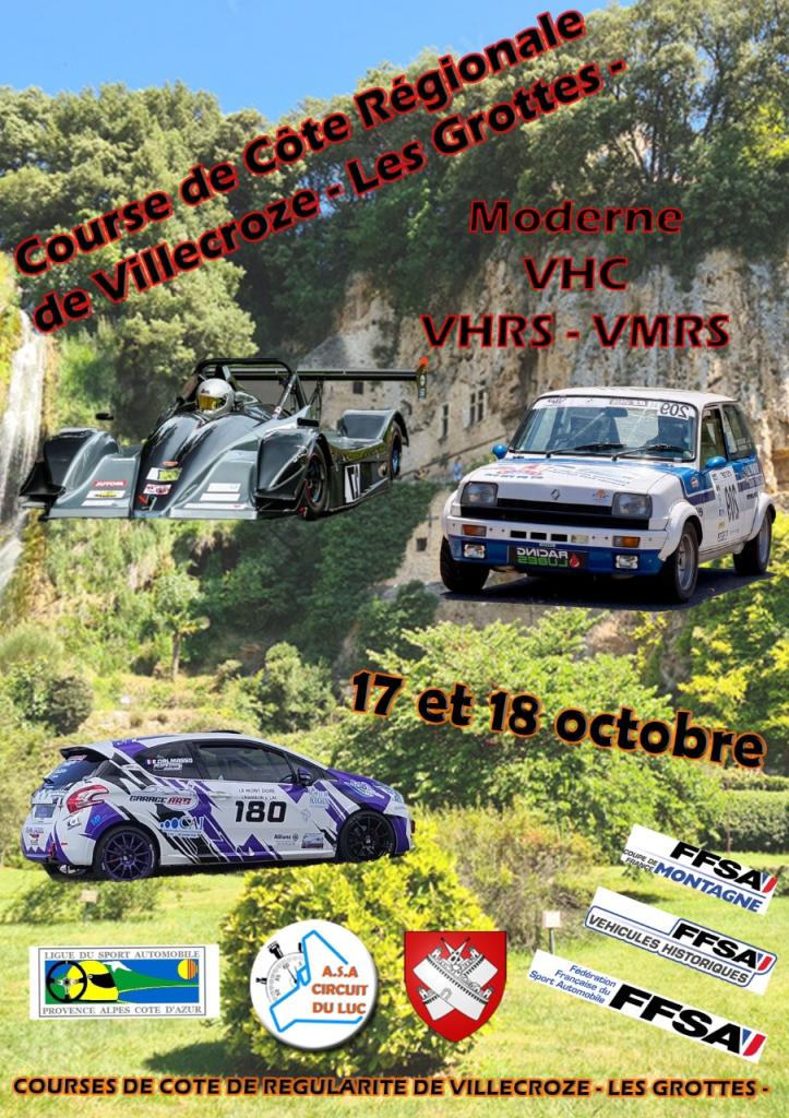 Course de côte de Villecroze VHC VHRS VMRS LesAnciennes.com