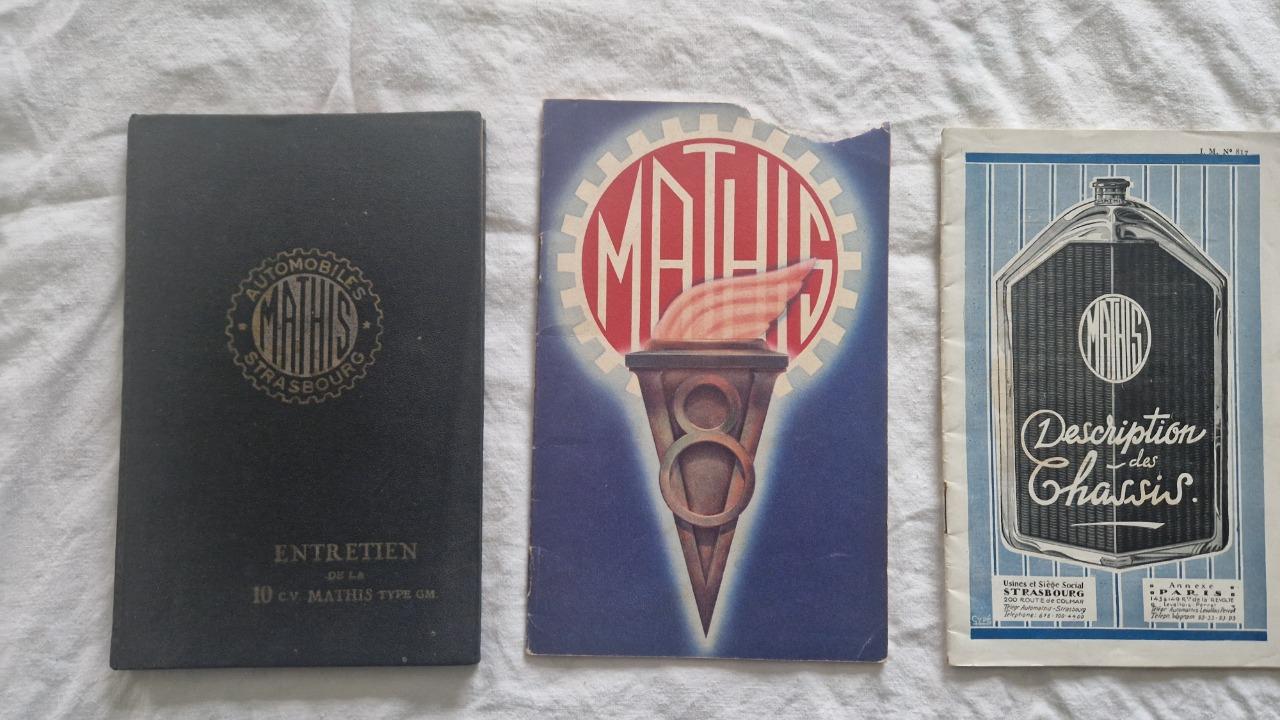 Documentation auto Mathis LesAnciennes.com