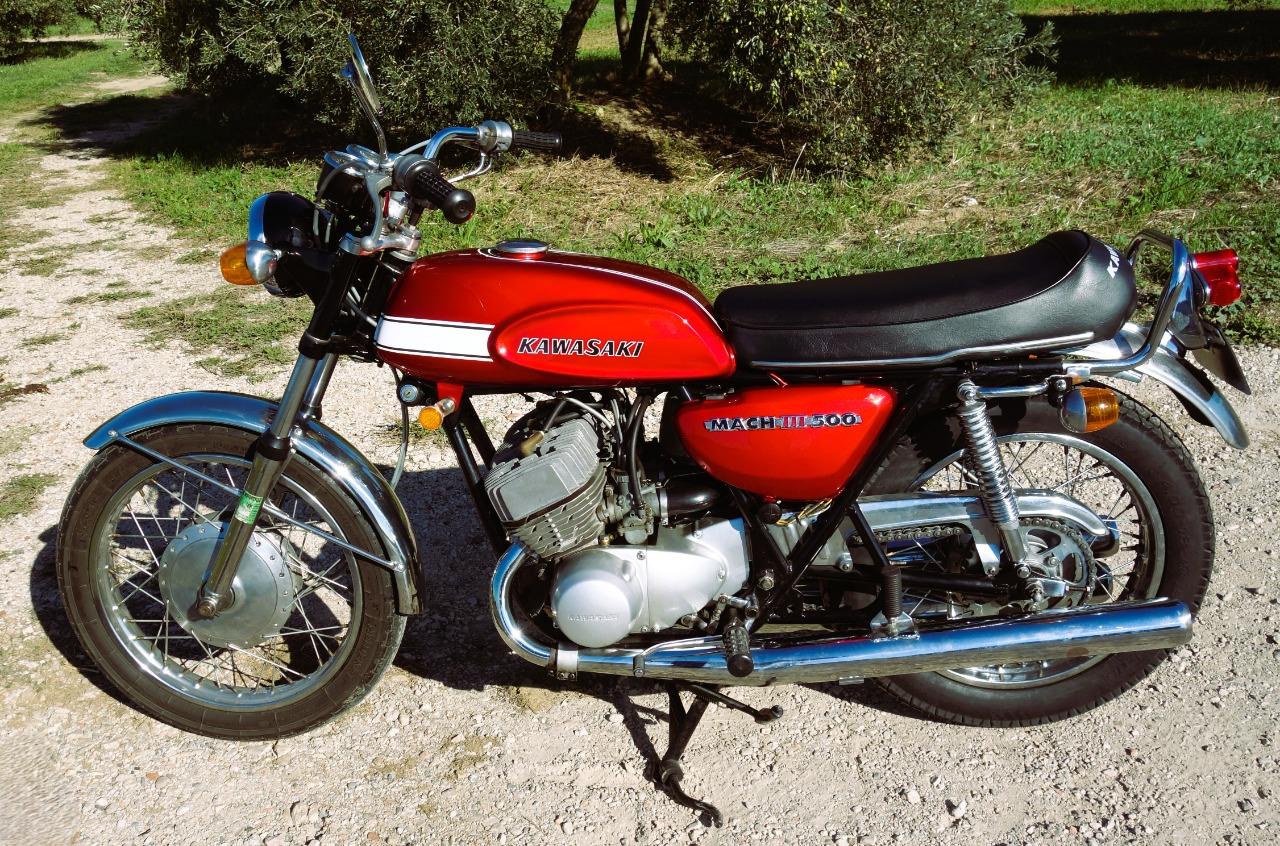 KAWASAKI 500 H1 - 1970 LesAnciennes.com