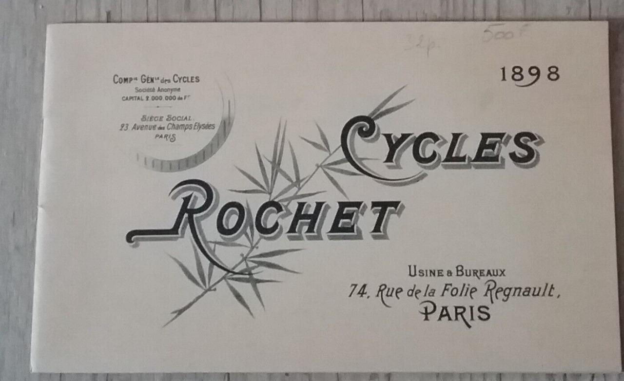 Catalogues ROCHET cycles & motocyclettes anciennes LesAnciennes.com