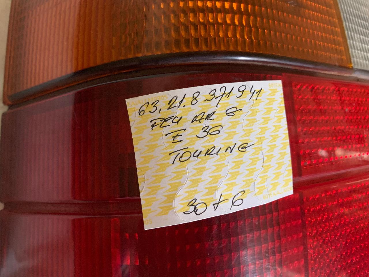 Feu arriéré G BMW E 36 TURING 63.21.8.371.941 LesAnciennes.com