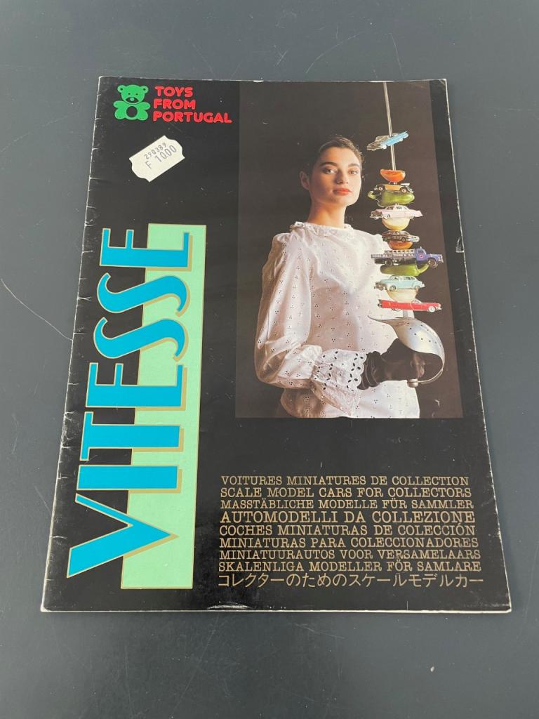 Catalogue miniatures "VITESSE" 1989 LesAnciennes.com
