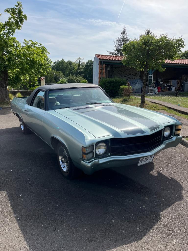 CHEVROLET El Camino base - 1971 LesAnciennes.com