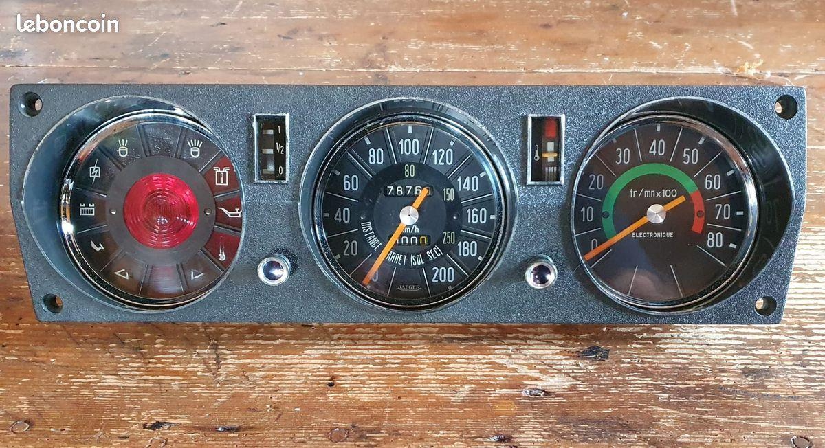 CITROEN DS : compteur Jaeger avec temp. d'eau LesAnciennes.com