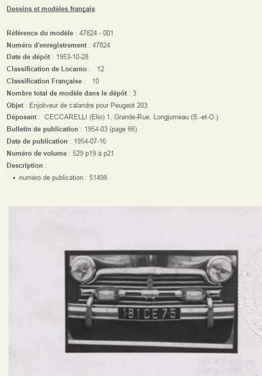 203 Peugeot Calandres spéciales LesAnciennes.com