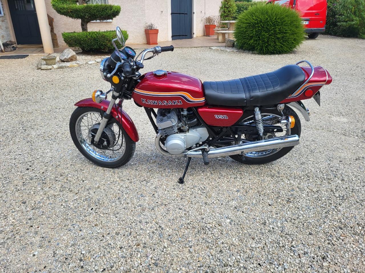 KAWASAKI 350 S2 - 1972 LesAnciennes.com