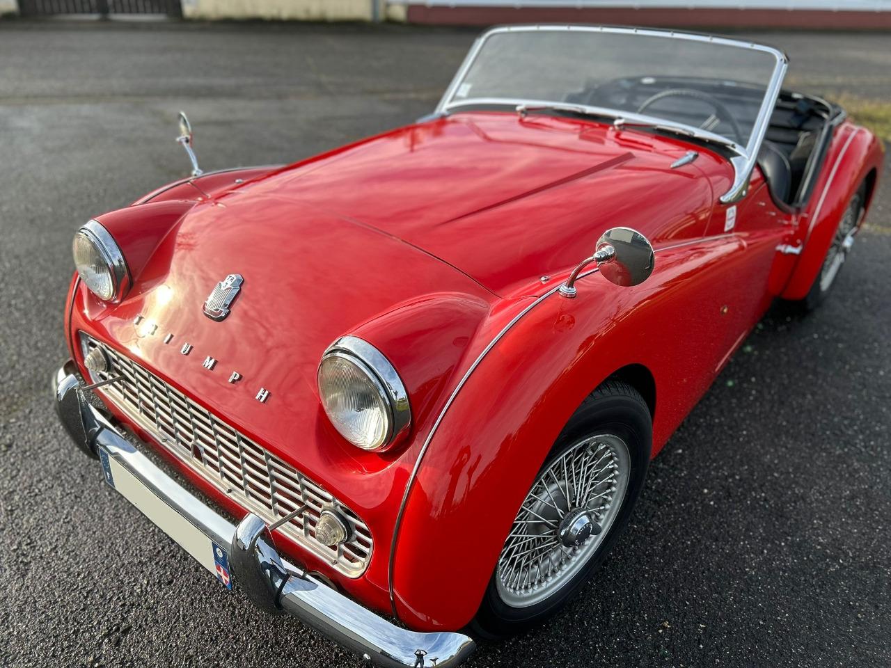 TRIUMPH TR3A - 1958 LesAnciennes.com