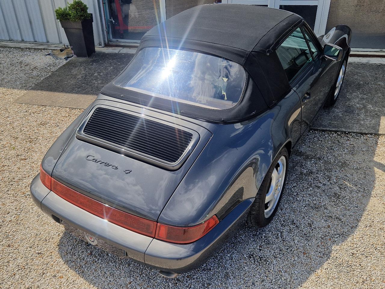 PORSCHE 911 964 CARRERA 4 CAB - 1990 LesAnciennes.com
