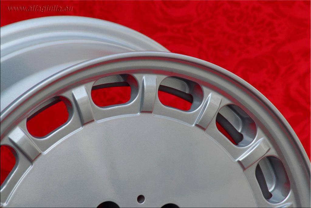 1 pc. jante Mercedes Gullideckel 7x15 ET25 w107 w1 LesAnciennes.com