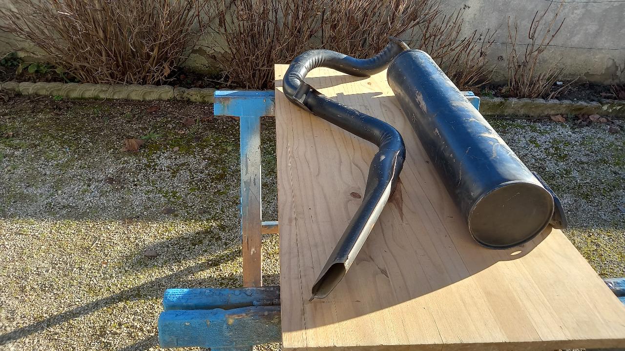 Pot échappement CITROEN Traction 15/6 D LesAnciennes.com