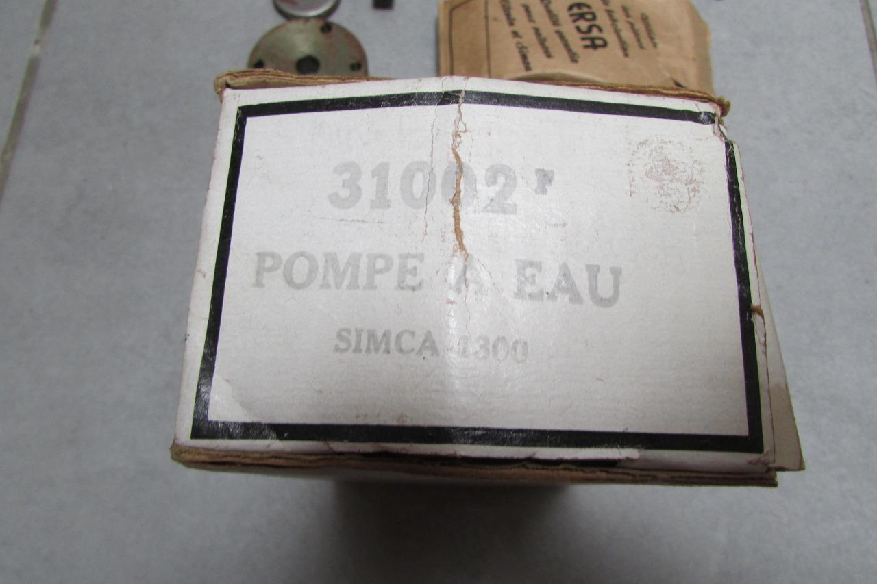 Kit pompe à eau SIMCA 1501 LesAnciennes.com