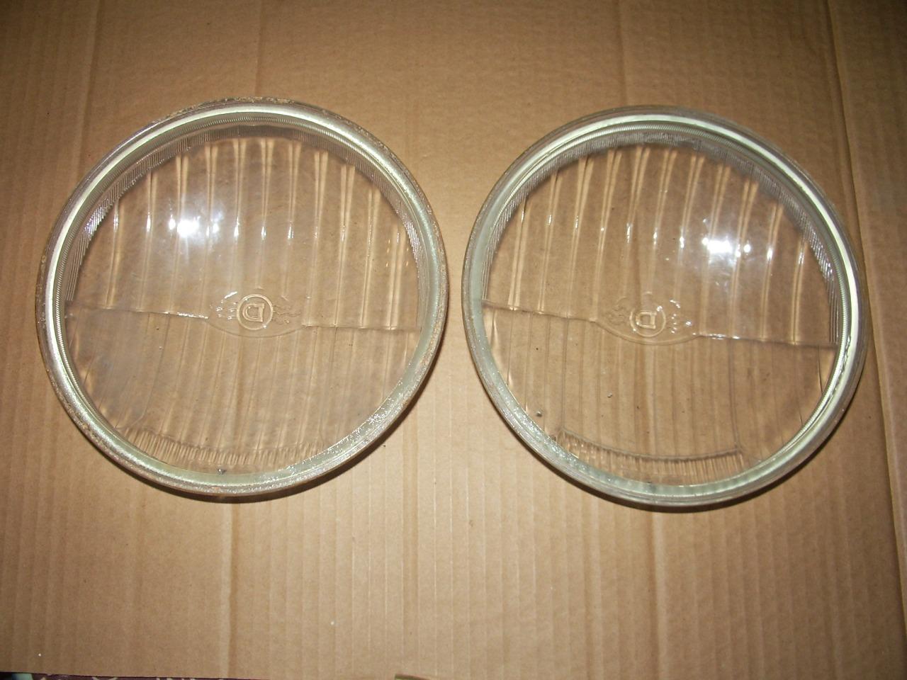2 verres de phare DUCELLIER ABTP 437 LesAnciennes.com