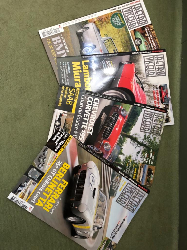 256 numéros RÉTROVISEUR (1988-2010) LesAnciennes.com