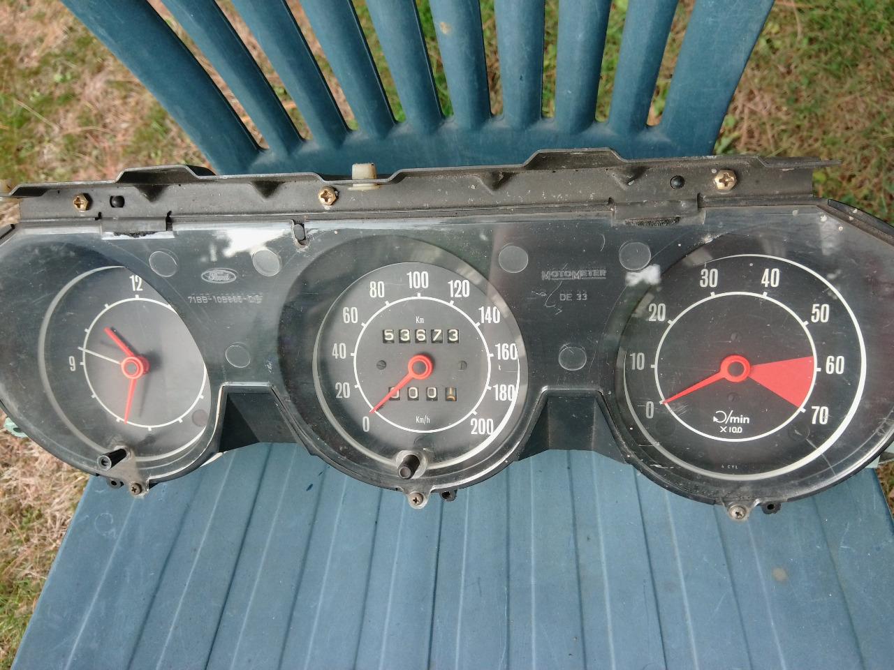 FORD Taunus v6:compteur ,cpt -tours, horloge OK LesAnciennes.com