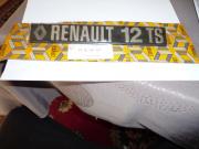 image_0-Pièces RENAULT 12 TS sigle capot arrierre NEUF