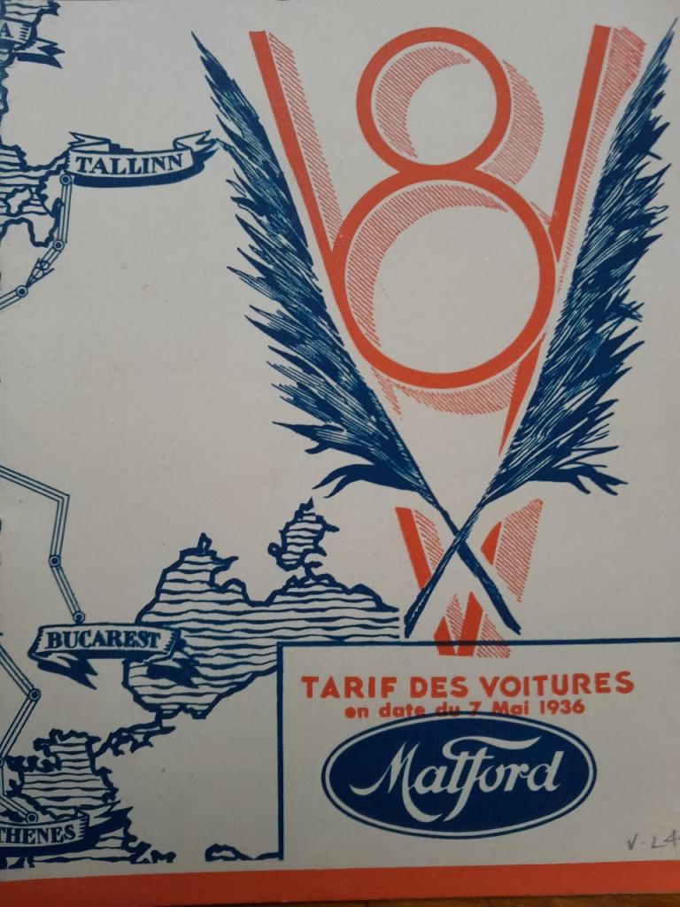 Malford V8 catalogue des modèles de1936 LesAnciennes.com
