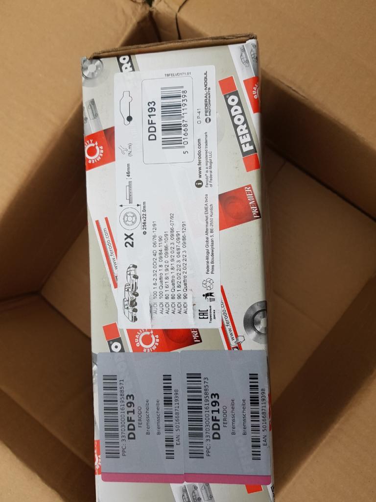 Disques de frein AUDI 80 LesAnciennes.com