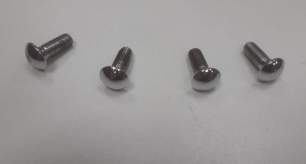 Vis chromées de fixation pare chocs R12 LesAnciennes.com