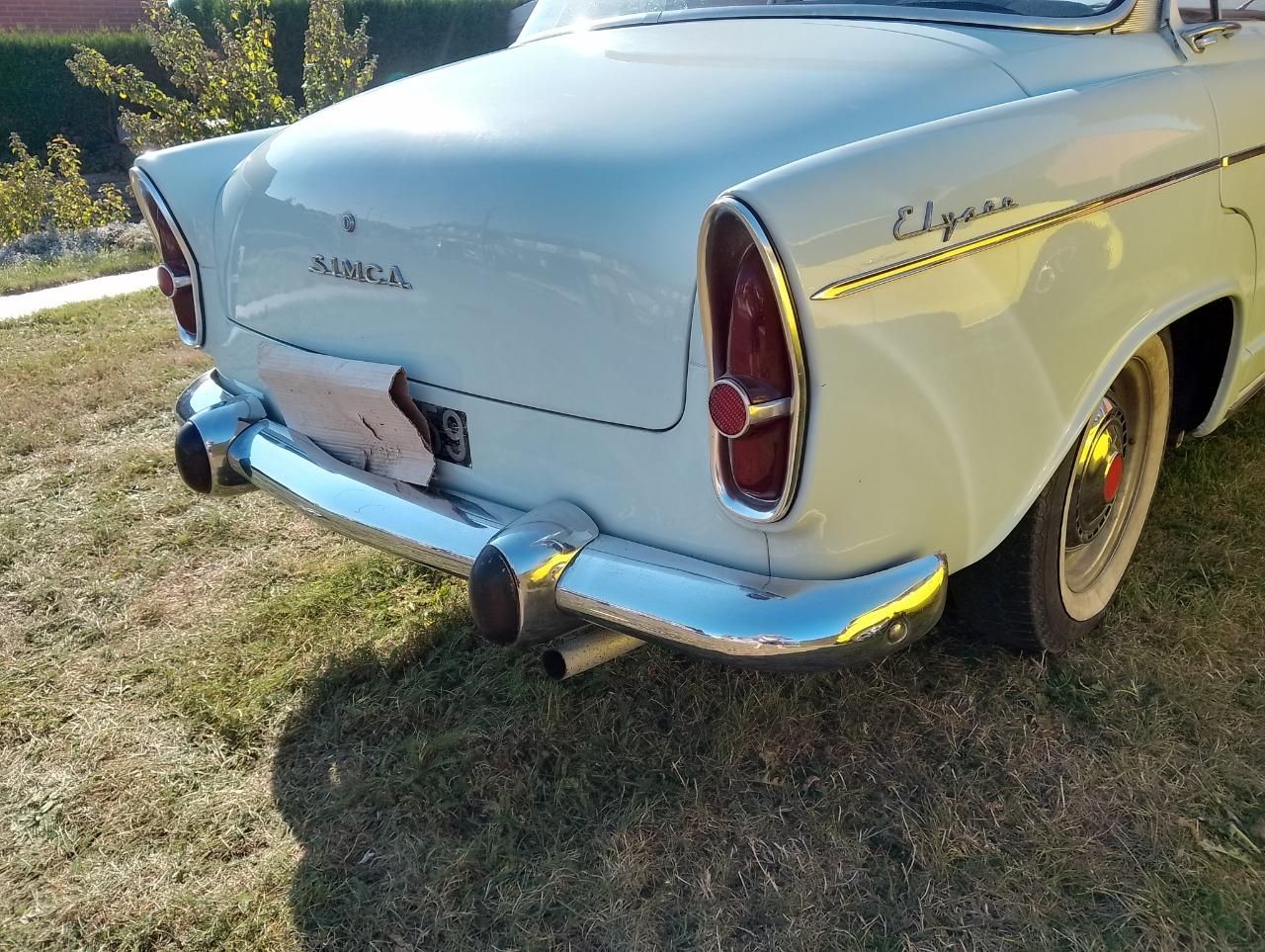 1962 SIMCA Aronde P60 Elysée, foto 10