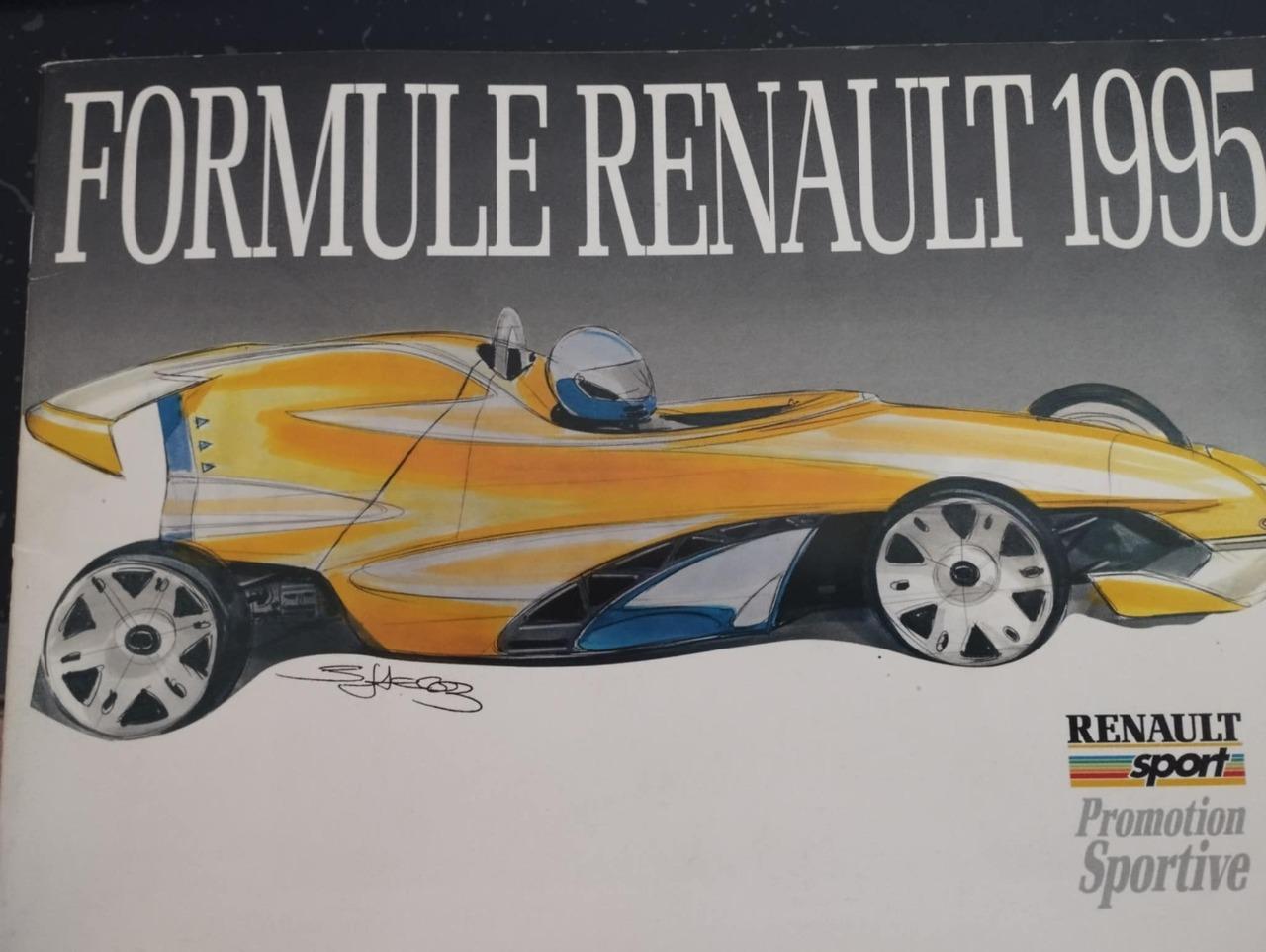 PLAQUETTE FORMULE RENAULT 1995 LesAnciennes.com