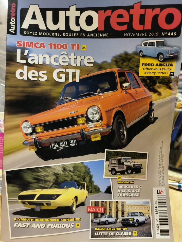 Magazine Autoretro n°446 LesAnciennes.com