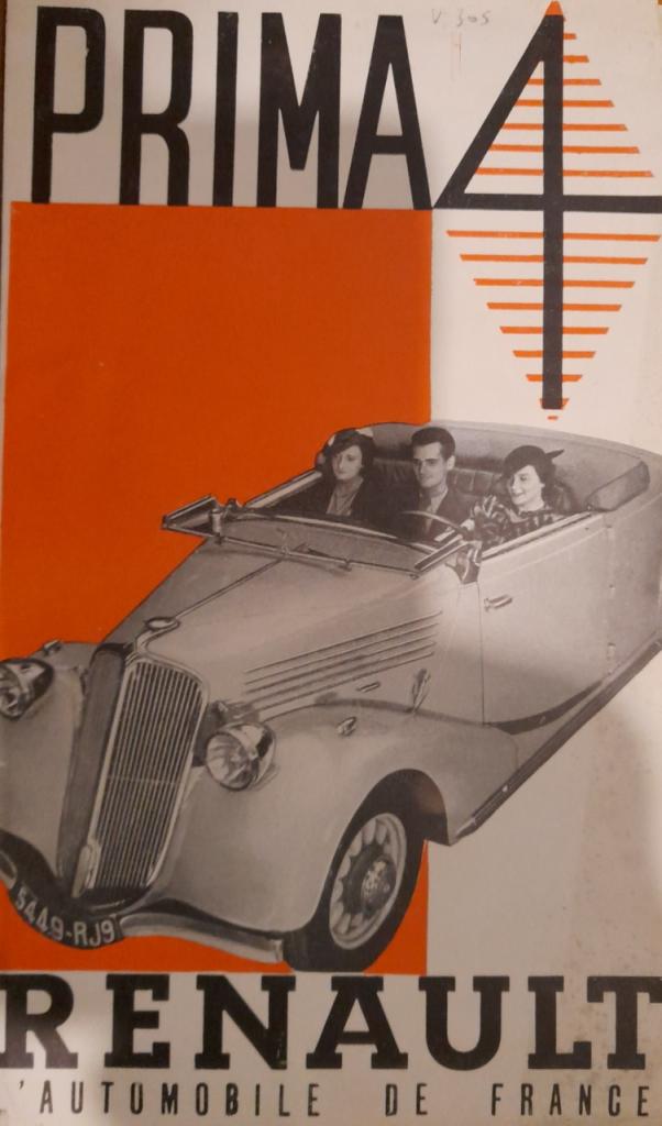 Renault Prima 4 catalogue LesAnciennes.com