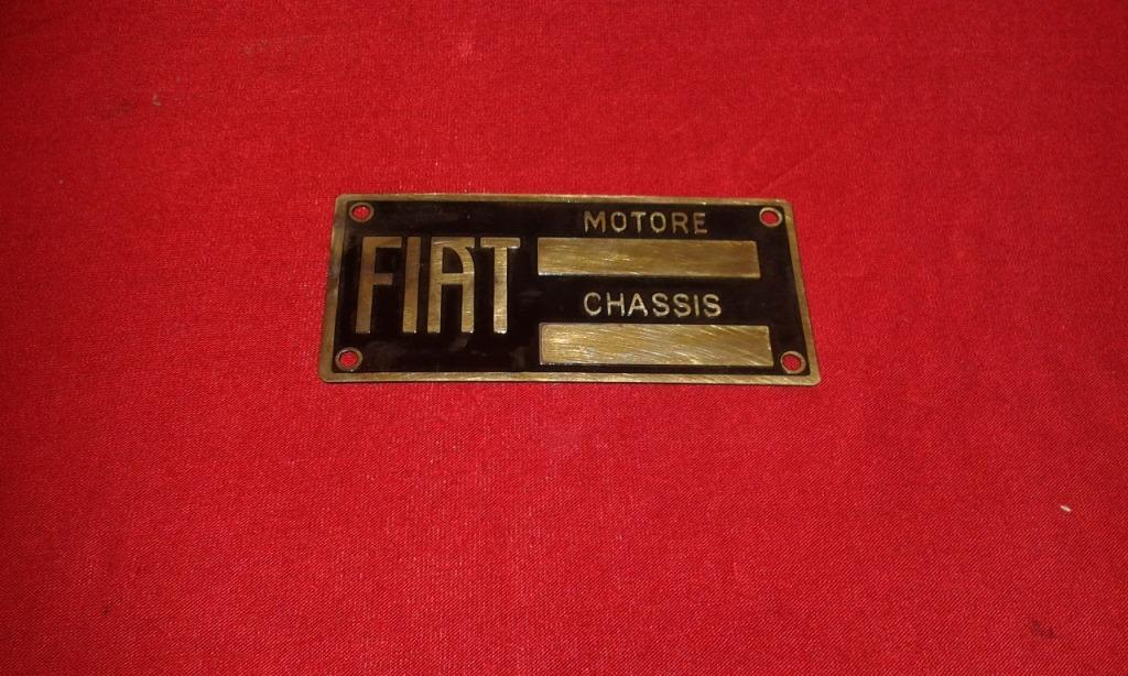 Plaque FIAT 514 LesAnciennes.com