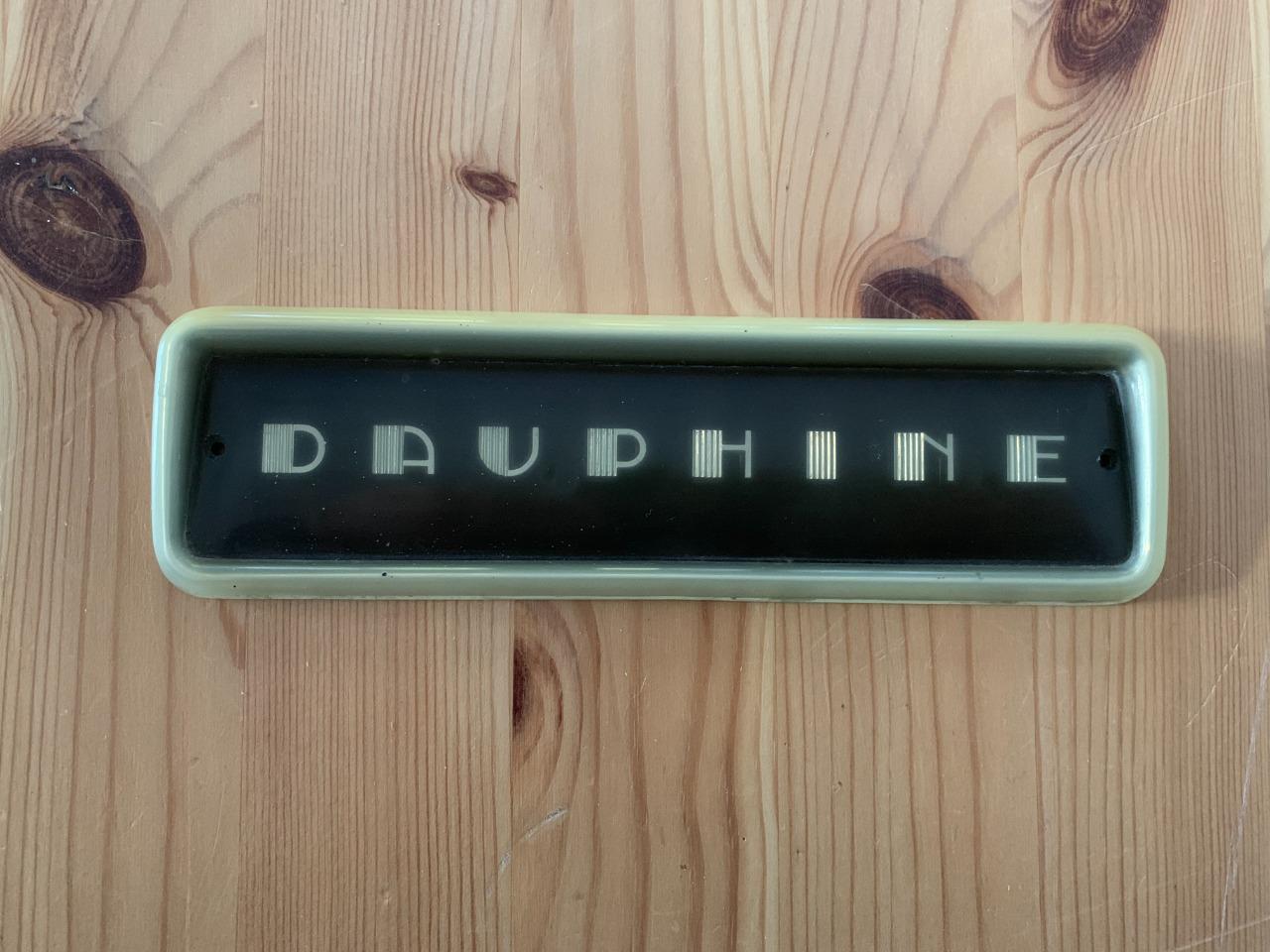 Cache radio pour RENAULT Dauphine LesAnciennes.com