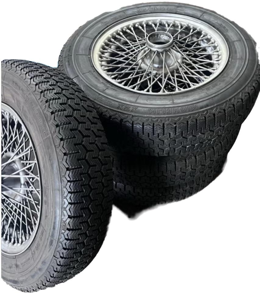 KIT JANTES RAYONS MG MGA B V8 LesAnciennes.com