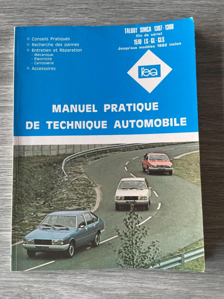 Manuel technique automobile Talbot Simca LesAnciennes.com