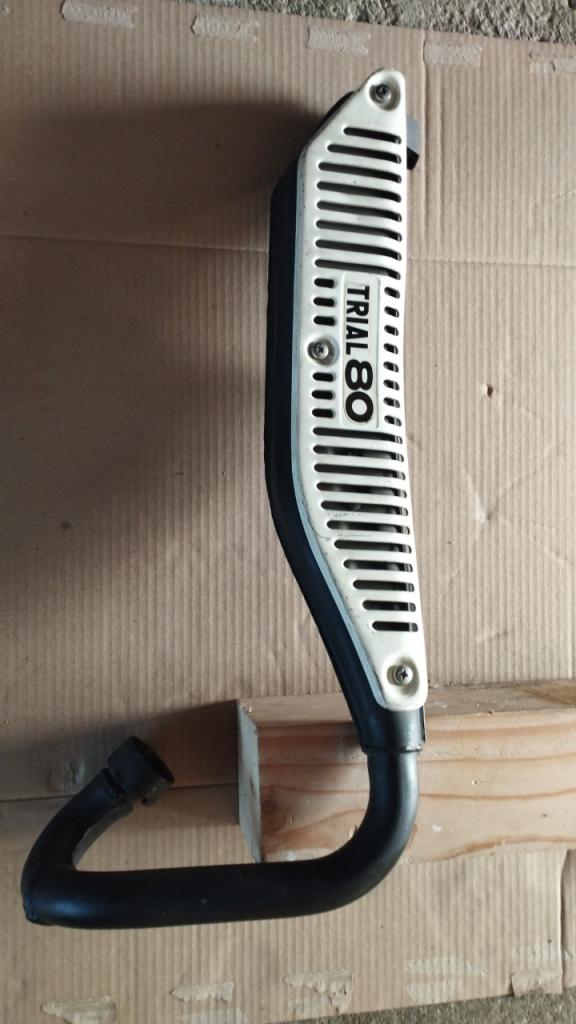 Pot d'échappement YAMAHA TY 80 LesAnciennes.com